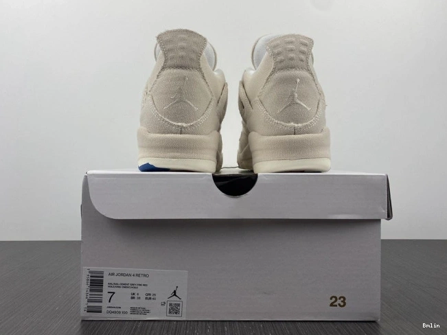 Bmlin shoes DQ4909-100 Retro (W) Jordan Blank Canvas 4 0820